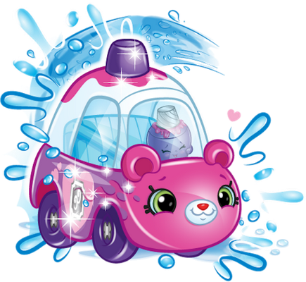 voiture [Shopkins] - transport - sciences et techniques - smiley émoticône émoji cartoon clipart illustration - artémotic