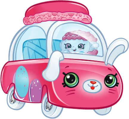 voiture [Shopkins] - transport - sciences et techniques - smiley émoticône émoji cartoon clipart illustration - artémotic