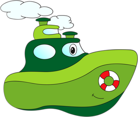 bateau - transport - sciences et techniques - smiley émoticône émoji cartoon clipart illustration - artémotic