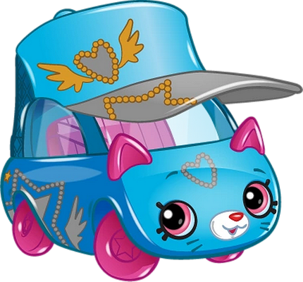 voiture [Shopkins] - transport - sciences et techniques - smiley émoticône émoji cartoon clipart illustration - artémotic