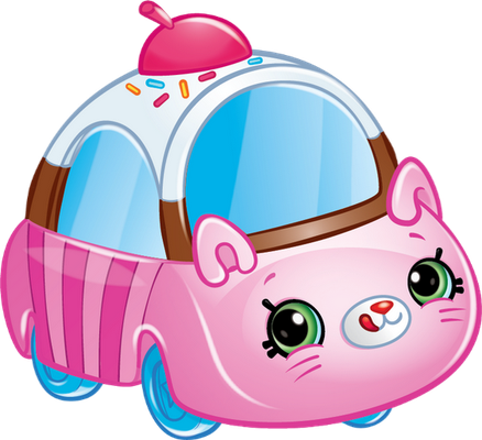 voiture [Shopkins] - transport - sciences et techniques - smiley émoticône émoji cartoon clipart illustration - artémotic