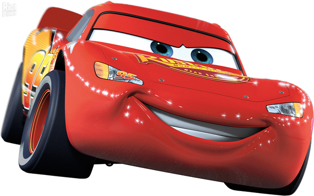 Lightning McQueen [Cars] - transport - sciences et techniques - smiley émoticône émoji cartoon clipart illustration - artémotic