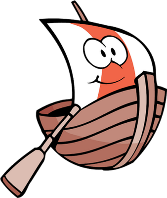 bateau - transport - sciences et techniques - smiley émoticône émoji cartoon clipart illustration - artémotic