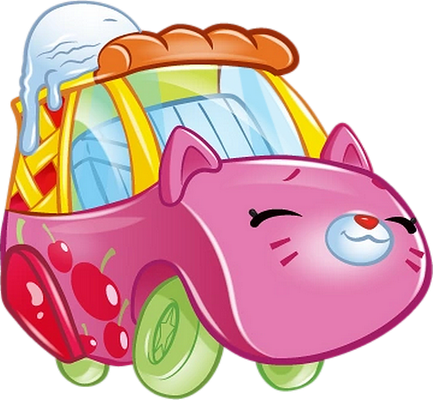 voiture [Shopkins] - transport - sciences et techniques - smiley émoticône émoji cartoon clipart illustration - artémotic