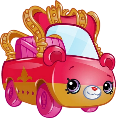 cabriolet [Shopkins] - transport - sciences et techniques - smiley émoticône émoji cartoon clipart illustration - artémotic