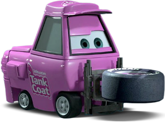 chariot élévateur [Cars] - transport - sciences et techniques - smiley émoticône émoji cartoon clipart illustration - artémotic
