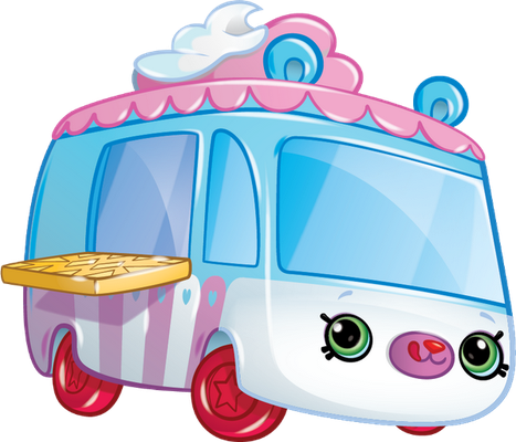 van [Shopkins] - transport - sciences et techniques - smiley émoticône émoji cartoon clipart illustration - artémotic