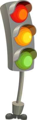 signalisation - transport - sciences et techniques - smiley émoticône émoji cartoon clipart illustration - artémotic