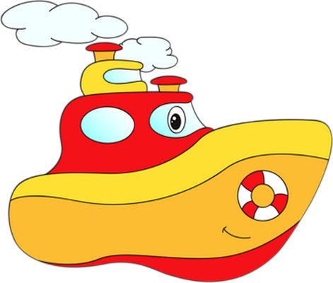 bateau - transport - sciences et techniques - smiley émoticône émoji cartoon clipart illustration - artémotic