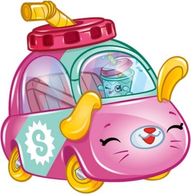 voiture [Shopkins] - transport - sciences et techniques - smiley émoticône émoji cartoon clipart illustration - artémotic