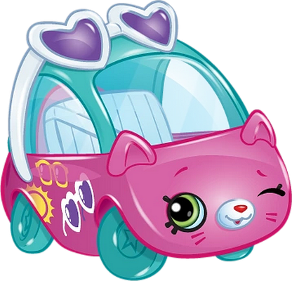voiture [Shopkins] - transport - sciences et techniques - smiley émoticône émoji cartoon clipart illustration - artémotic