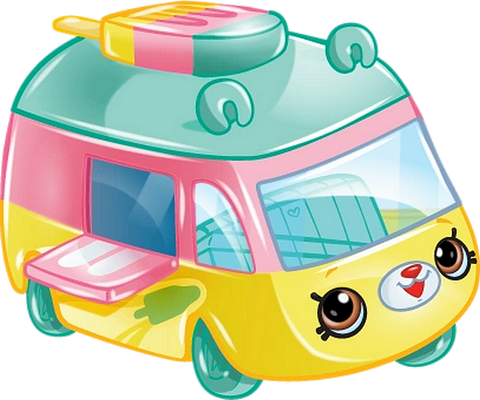 van [Shopkins] - transport - sciences et techniques - smiley émoticône émoji cartoon clipart illustration - artémotic
