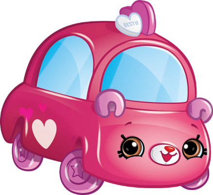 voiture [Shopkins] - transport - sciences et techniques - smiley émoticône émoji cartoon clipart illustration - artémotic