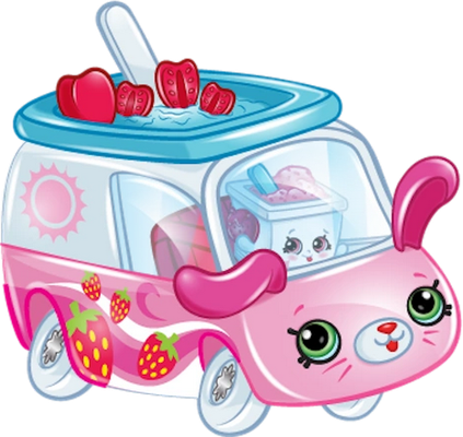 van [Shopkins] - transport - sciences et techniques - smiley émoticône émoji cartoon clipart illustration - artémotic
