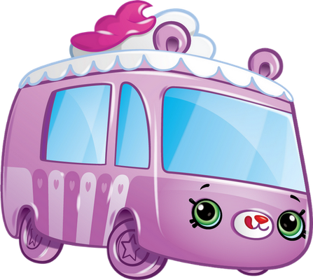 van [Shopkins] - transport - sciences et techniques - smiley émoticône émoji cartoon clipart illustration - artémotic