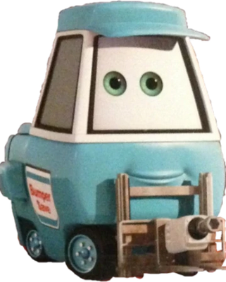 chariot élévateur [Cars] - transport - sciences et techniques - smiley émoticône émoji cartoon clipart illustration - artémotic