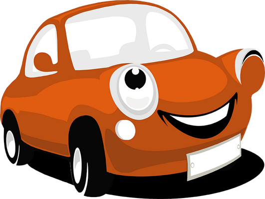 voiture - transport - sciences et techniques - smiley émoticône émoji cartoon clipart illustration - artémotic