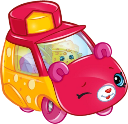voiture [Shopkins] - transport - sciences et techniques - smiley émoticône émoji cartoon clipart illustration - artémotic