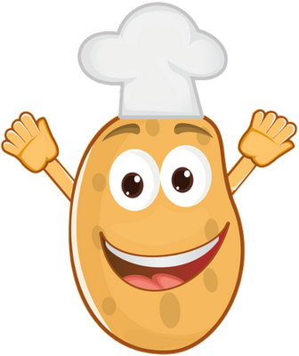 pomme de terre - légume - alimentation - smiley émoticône émoji cartoon clipart illustration - artémotic