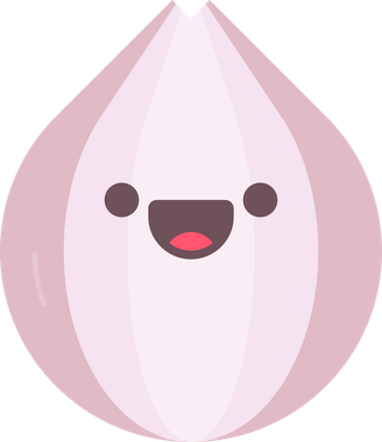 ail - légume - alimentation - smiley émoticône émoji cartoon clipart illustration - artémotic
