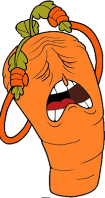 carotte - légume - alimentation - smiley émoticône émoji cartoon clipart illustration - artémotic