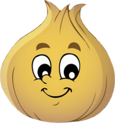 oignon - légume - alimentation - smiley émoticône émoji cartoon clipart illustration - artémotic