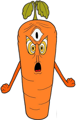 carotte - légume - alimentation - smiley émoticône émoji cartoon clipart illustration - artémotic