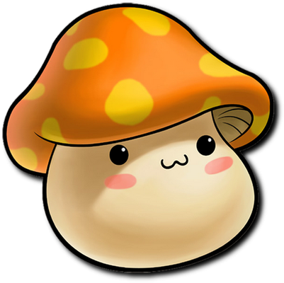 champignon - légume - alimentation - smiley émoticône émoji cartoon clipart illustration - artémotic
