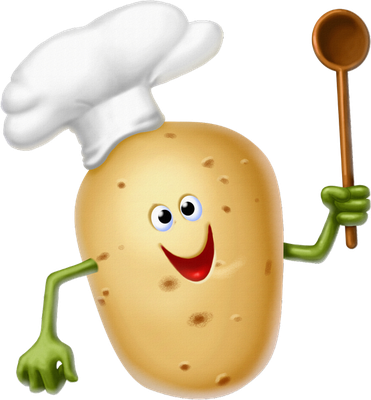 pomme de terre - légume - alimentation - smiley émoticône émoji cartoon clipart illustration - artémotic