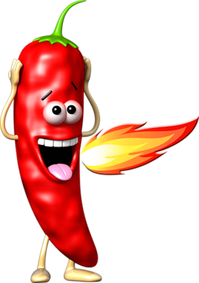 piment - légume - alimentation - smiley émoticône émoji cartoon clipart illustration - artémotic