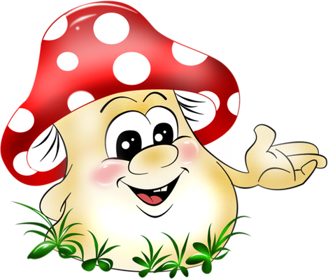 champignon - légume - alimentation - smiley émoticône émoji cartoon clipart illustration - artémotic