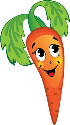 carotte - légume - alimentation - smiley émoticône émoji cartoon clipart illustration - artémotic