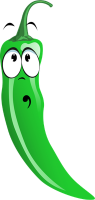 piment - légume - alimentation - smiley émoticône émoji cartoon clipart illustration - artémotic
