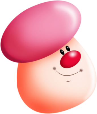 champignon - légume - alimentation - smiley émoticône émoji cartoon clipart illustration - artémotic