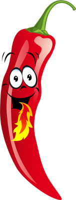 piment - légume - alimentation - smiley émoticône émoji cartoon clipart illustration - artémotic