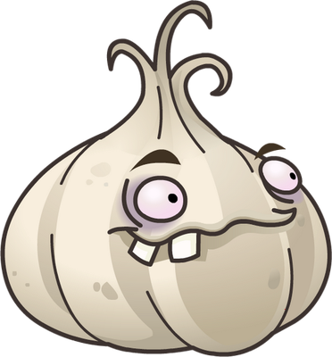 ail - légume - alimentation - smiley émoticône émoji cartoon clipart illustration - artémotic