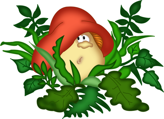 champignon - légume - alimentation - smiley émoticône émoji cartoon clipart illustration - artémotic