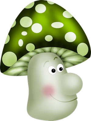 champignon - légume - alimentation - smiley émoticône émoji cartoon clipart illustration - artémotic