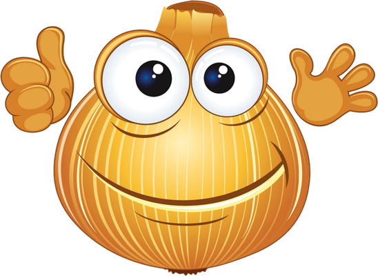 oignon - légume - alimentation - smiley émoticône émoji cartoon clipart illustration - artémotic