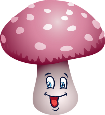champignon - légume - alimentation - smiley émoticône émoji cartoon clipart illustration - artémotic