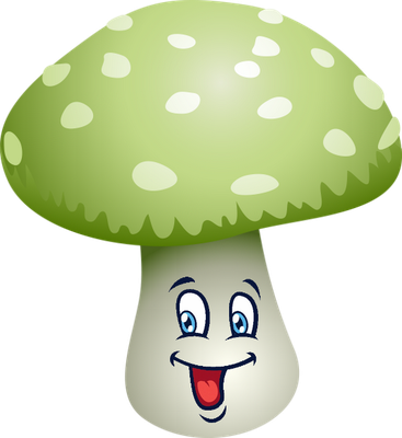 champignon - légume - alimentation - smiley émoticône émoji cartoon clipart illustration - artémotic