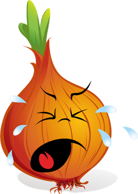 oignon - légume - alimentation - smiley émoticône émoji cartoon clipart illustration - artémotic