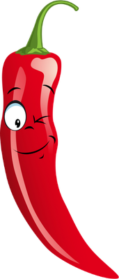 piment - légume - alimentation - smiley émoticône émoji cartoon clipart illustration - artémotic