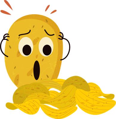 pomme de terre - légume - alimentation - smiley émoticône émoji cartoon clipart illustration - artémotic