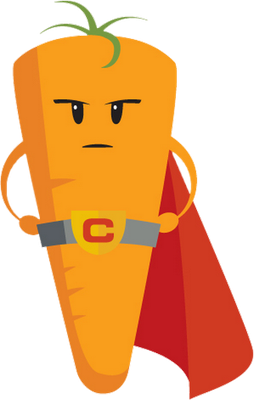 carotte - légume - alimentation - smiley émoticône émoji cartoon clipart illustration - artémotic