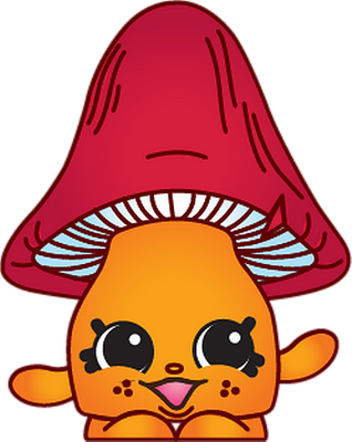 champignon - légume - alimentation - smiley émoticône émoji cartoon clipart illustration - artémotic