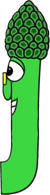 asperge - légume - alimentation - smiley émoticône émoji cartoon clipart illustration - artémotic