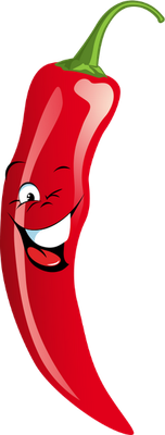 piment - légume - alimentation - smiley émoticône émoji cartoon clipart illustration - artémotic