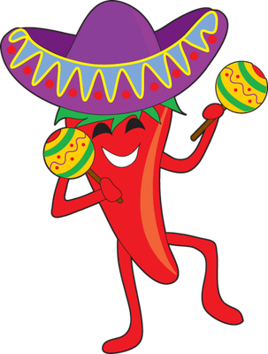 piment - légume - alimentation - smiley émoticône émoji cartoon clipart illustration - artémotic