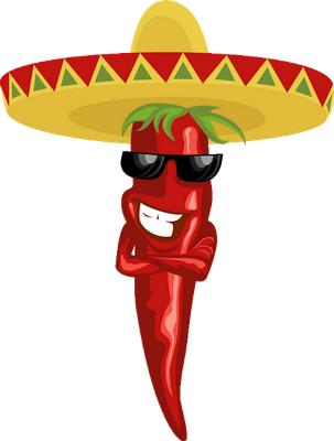 piment - légume - alimentation - smiley émoticône émoji cartoon clipart illustration - artémotic